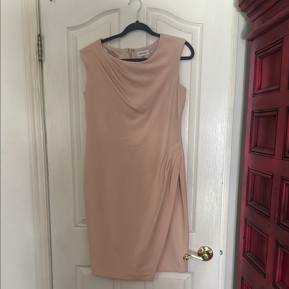 Calvin Klein Blush Mini Dress